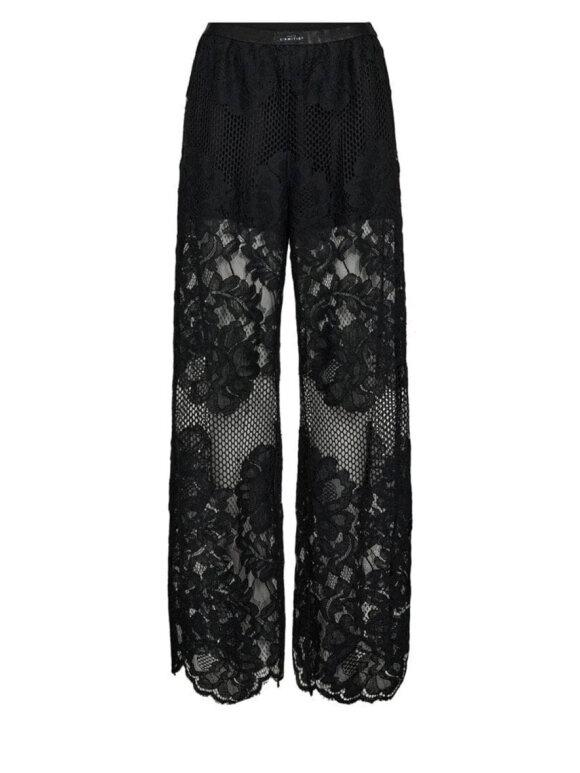 Haute L'amitié - Curvey Lace Hem Pant - Lev. april